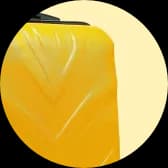 Gelbe Regenhülle (Icon)