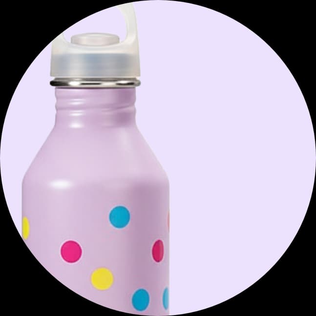 Lila Trinkflasche (Icon)